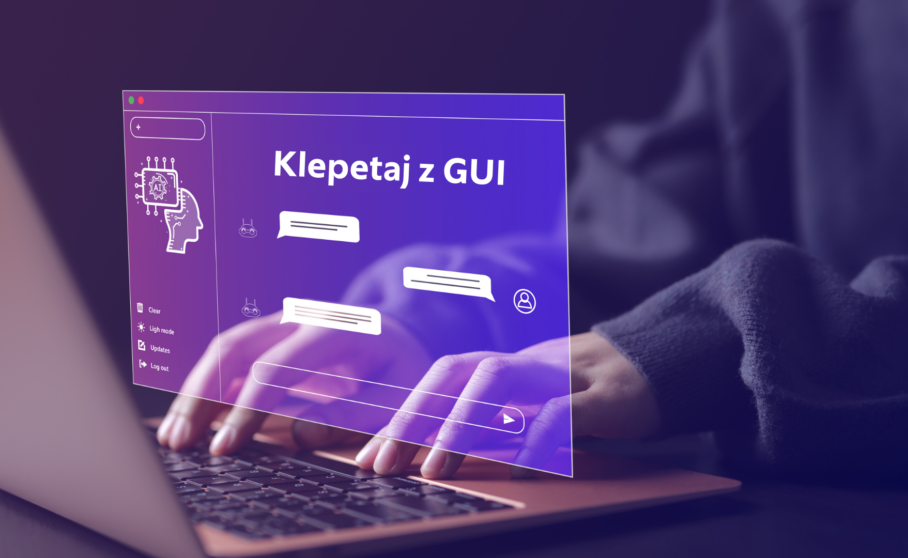 Klepetaj z GUI