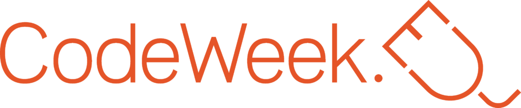 Code Week Logo 2022 orange