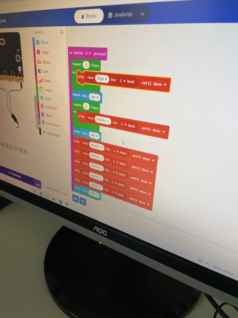 Coding@Christmas na OŠ Mislinja