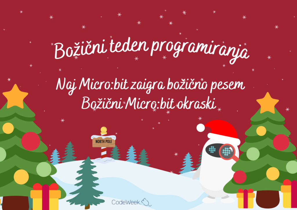 Coding@Christmas na OŠ Mislinja