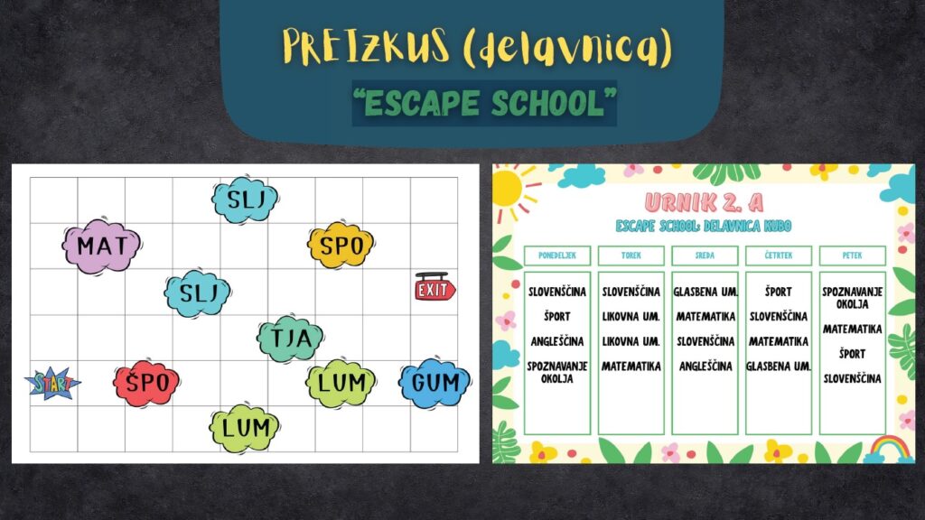 Escape school