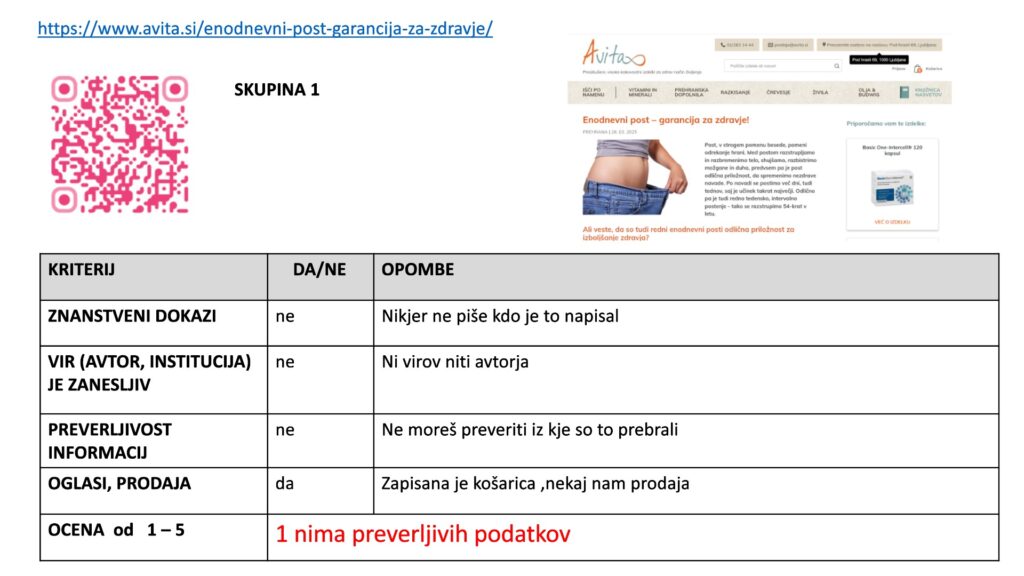 Presojanje spletnih clankov5