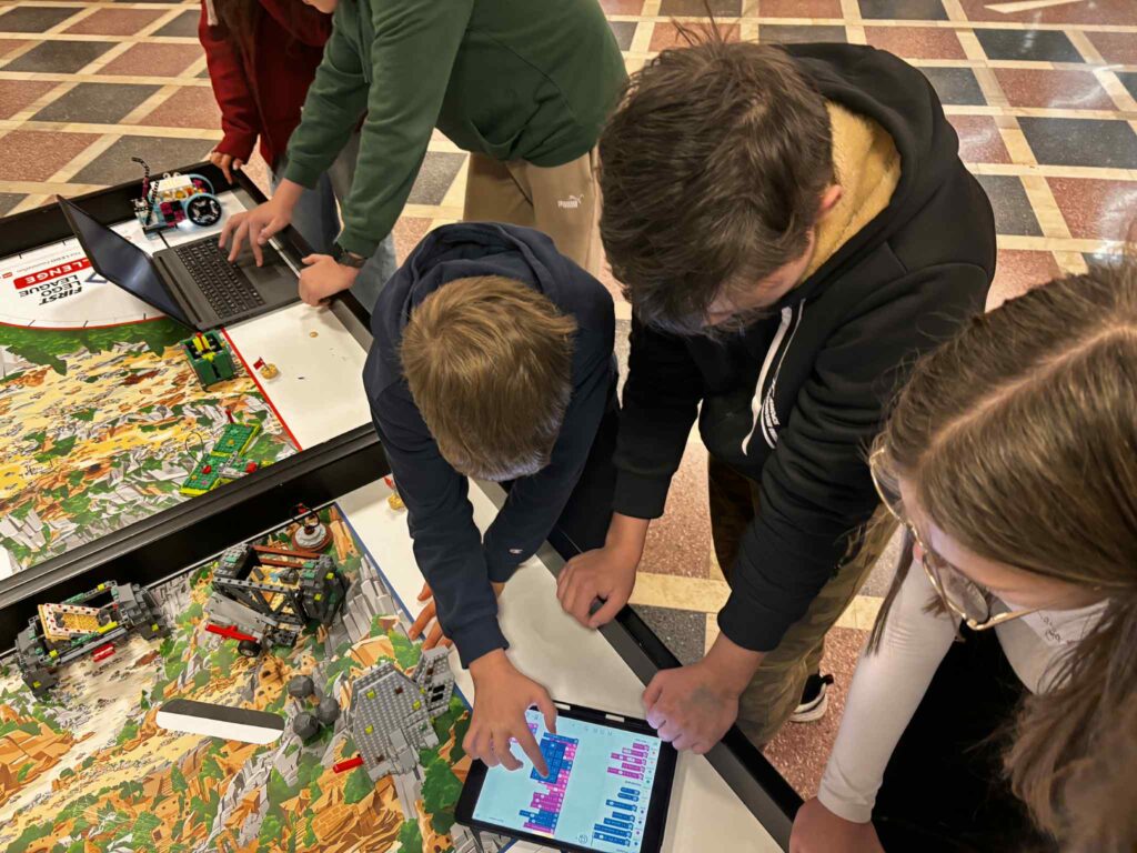 Trening robotov FLL