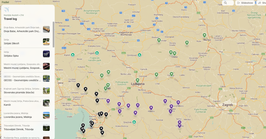 Interaktivni zemljevid GEO 9 2