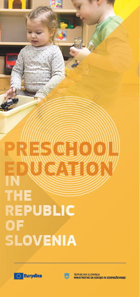 naslovnica zloženke Preschool education 