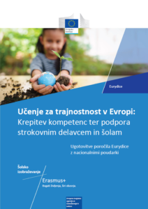 Ucenje za trajnostnost v Evropi naslovnica