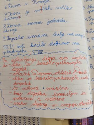 Kriteriji uspešnega ustvarjanja stripa
